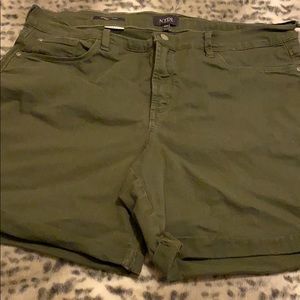 NYDJ OD green shorts